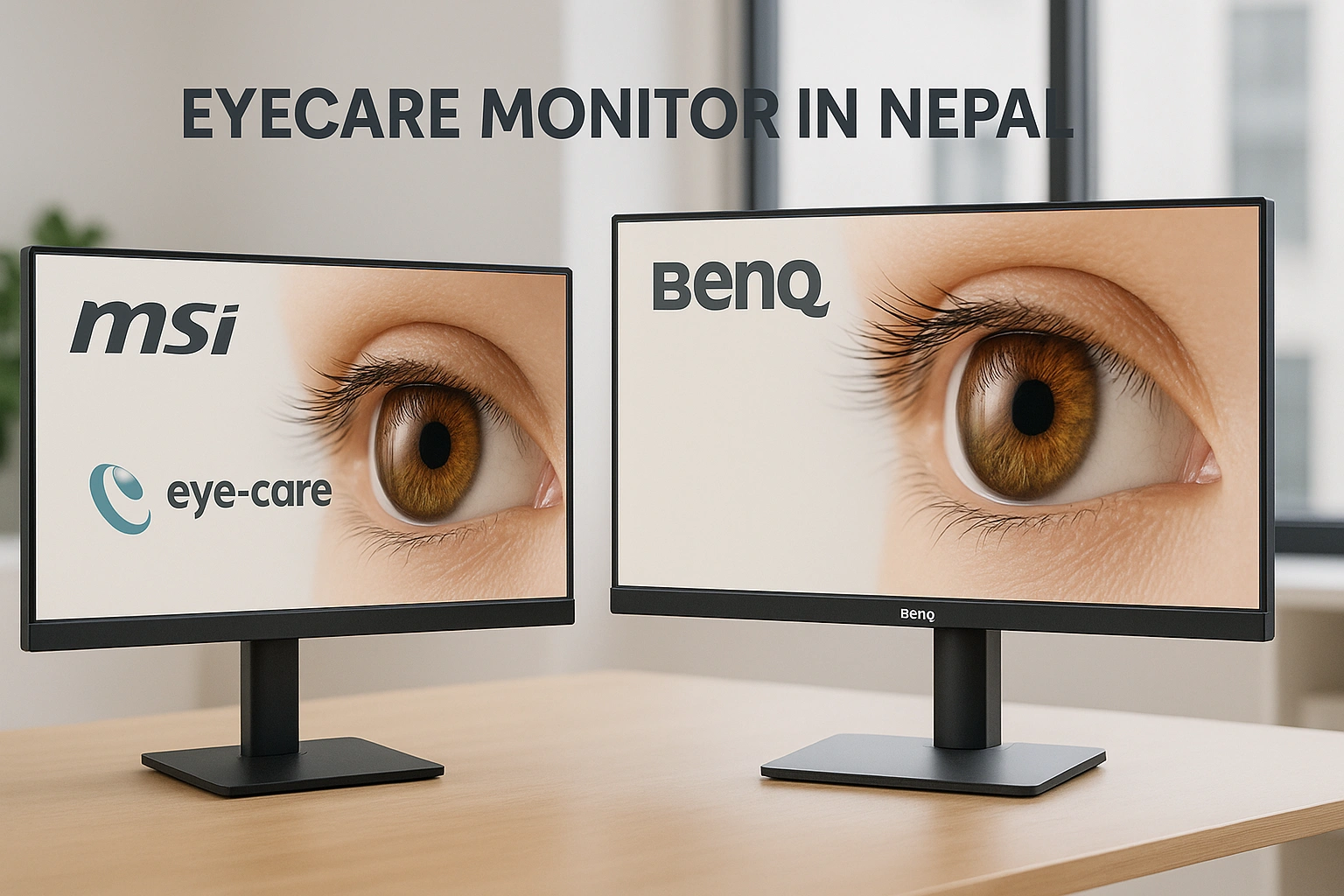 Buying Guide: BenQ & MSI Eye Care Monitors Available in Nepal [2025]